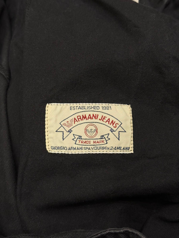 1990s Armani suspenders braces zipper pants