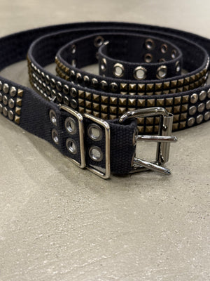 S/S2010 Balmain studded double belt