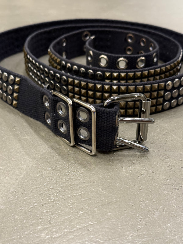 S/S2010 Balmain studded double belt
