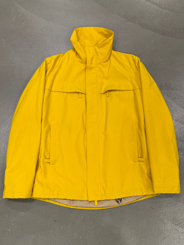 2000s Prada yellow ski jacket