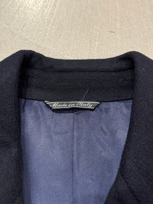 1990s Gianfranco Ferre kashmir oversized coat