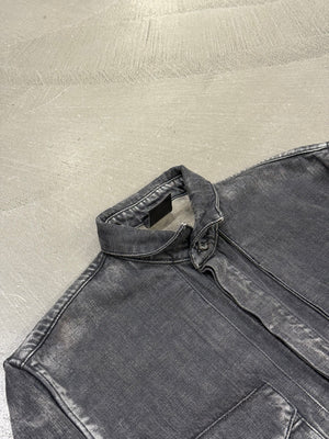 2002 Dior by Hedi Slimane faded denim jacket