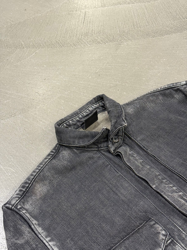 2002 Dior by Hedi Slimane faded denim jacket