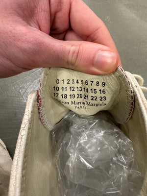 2016 Maison Margiela x Converse cracked painted sneakers