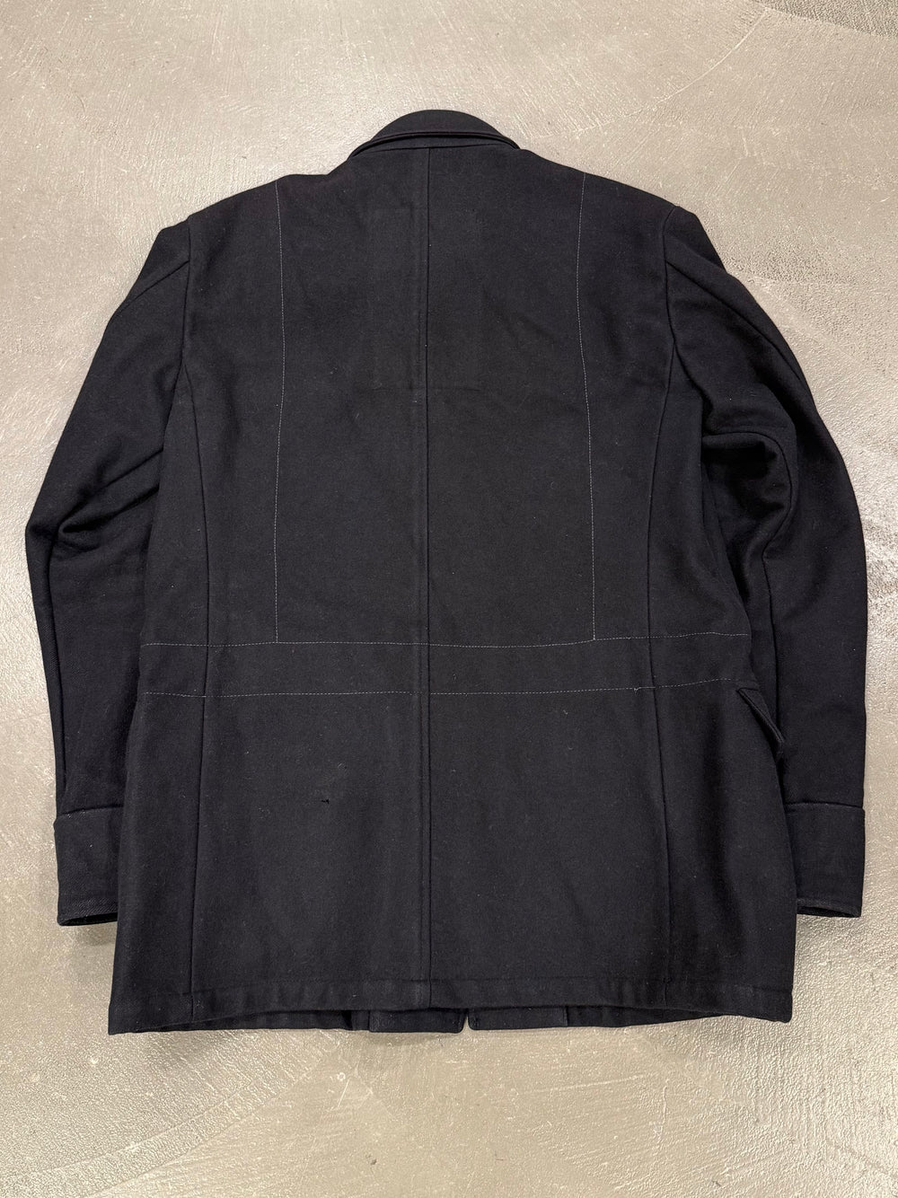 2000s Yves Saint Laurent wool officer military jacket