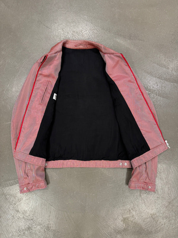 1990s Armani iridescent work jacket