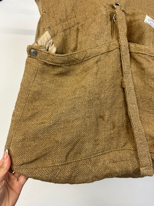 1990s Armani Jeans jute military vest