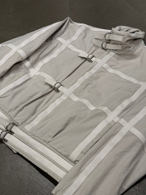 A/W 2002-2003 Raf Simons rubberized bondage jacket