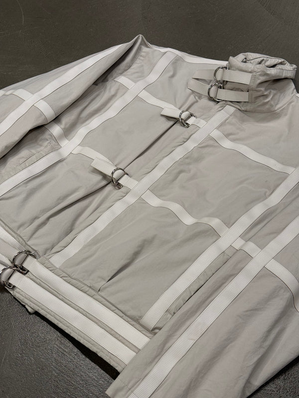 A/W 2002-2003 Raf Simons rubberized bondage jacket