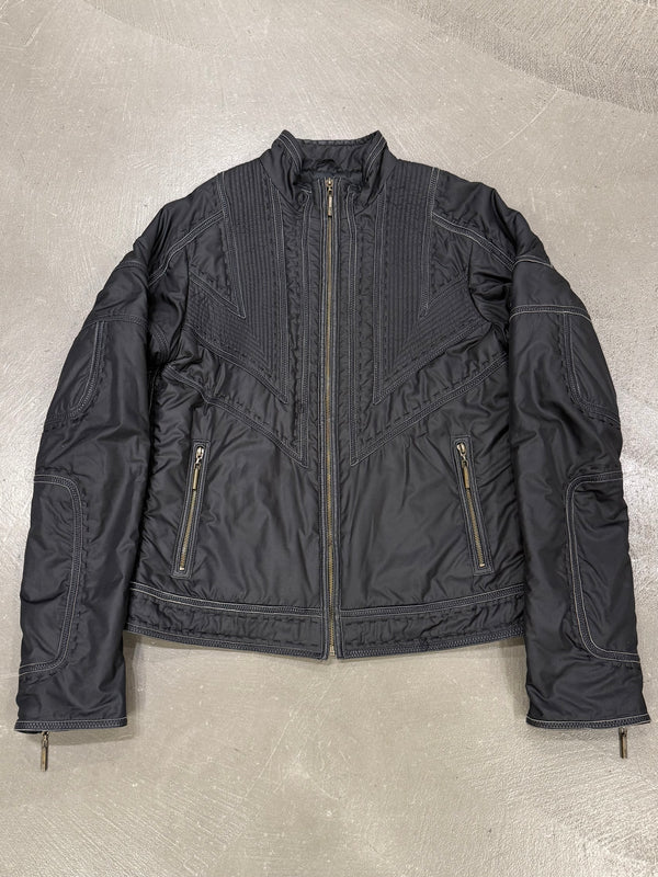 A/W 2007 Cavalli paneled puffer jacket