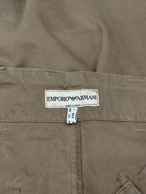 1990s Armani oversized parachute pants