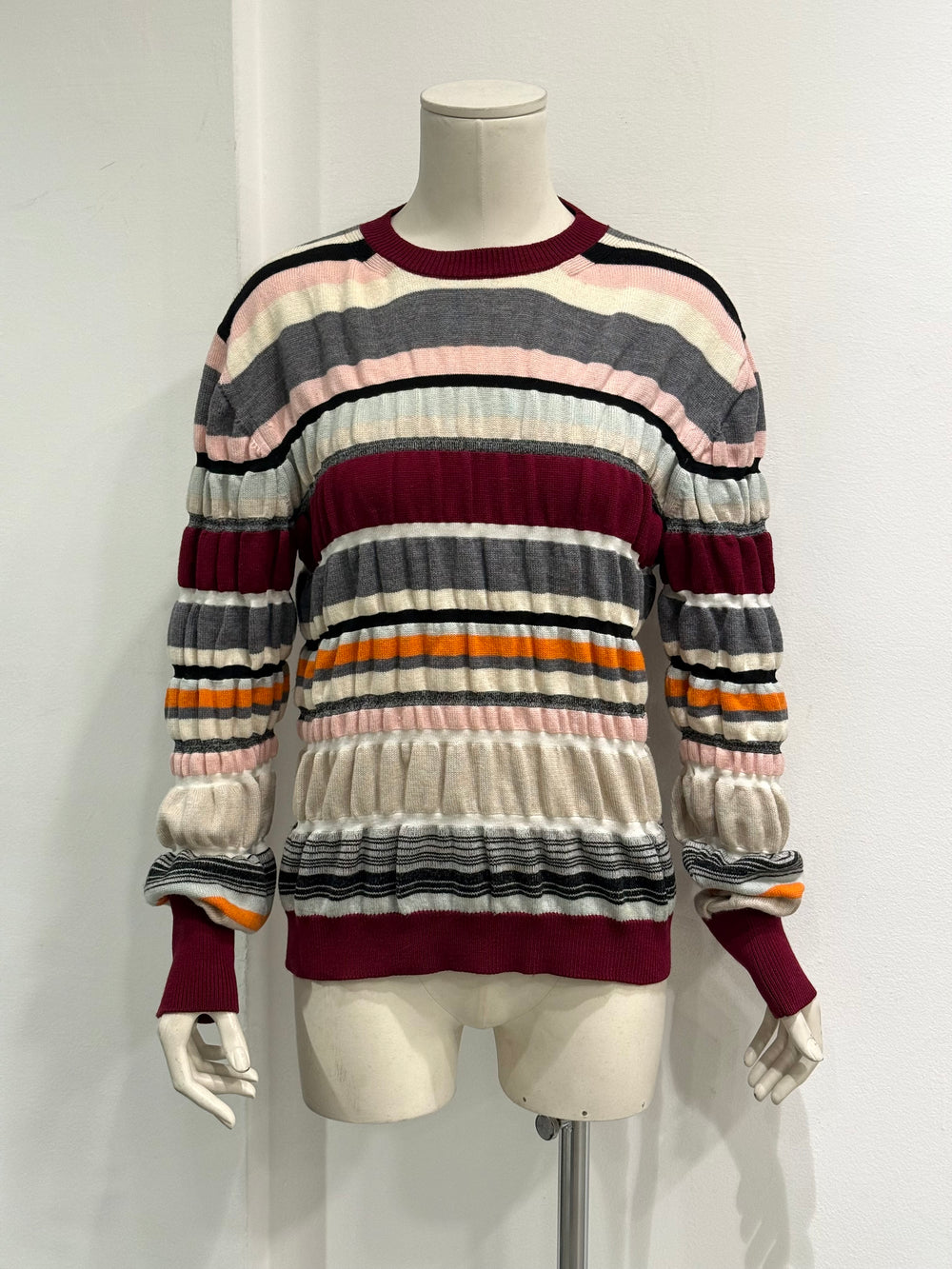 2010s JW Anderson stripe wool knit