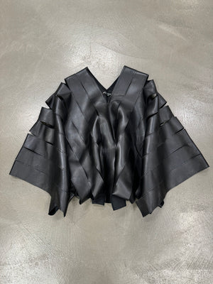 A/W 2015 Junya Watanabe 1/3 sample leather top