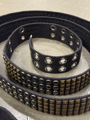 S/S2010 Balmain studded double belt