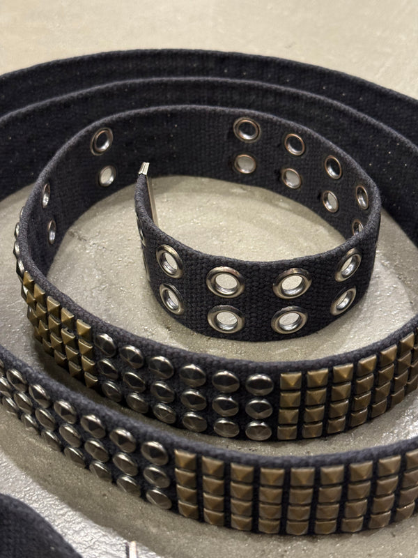 S/S2010 Balmain studded double belt