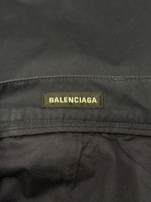2018 Balenciaga wide work trousers