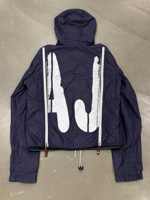 2000s Armani triple zip nylon jacket