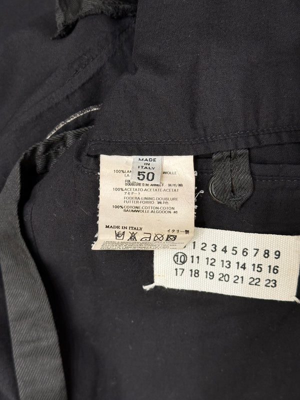 A/W2005 Maison Margiela painted cracked blazer