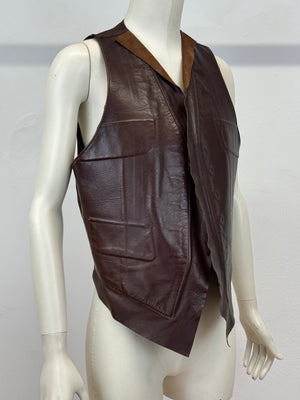 A/W2001 Maison Margiela compressed leather vest