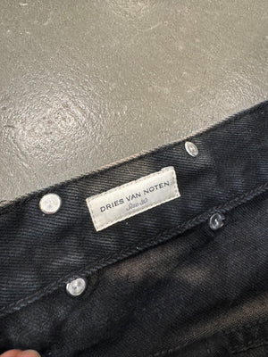 A/W 2022 Dries Van Noten acid electric pants