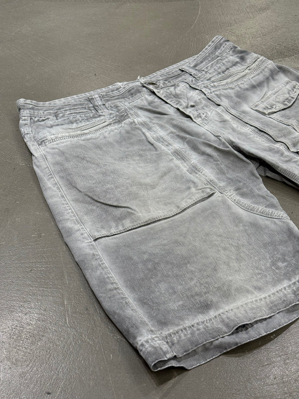 2000s Dolce & Gabbana object dyed shorts