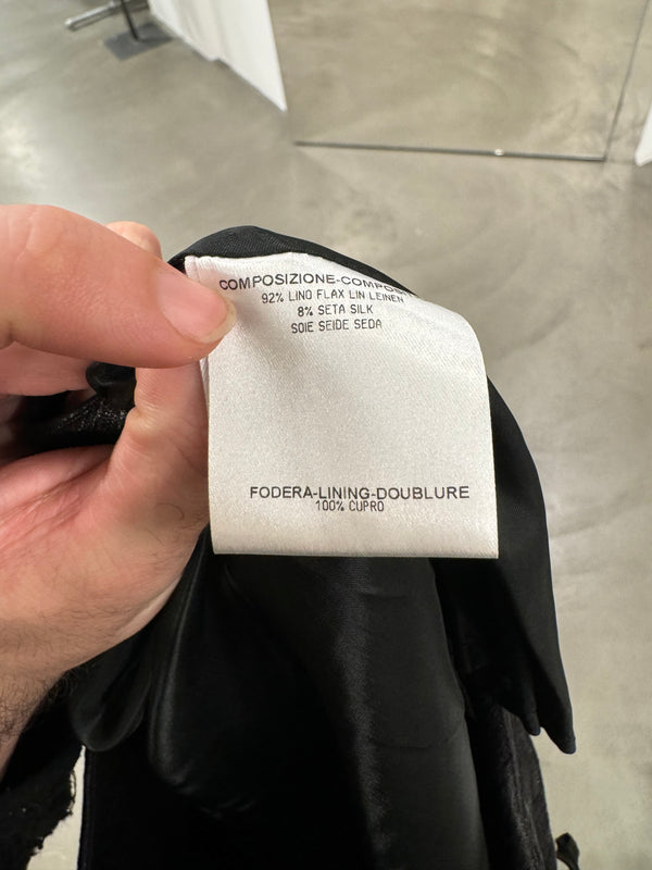 S/S2008 Alexander McQueen silk mini flared skirt