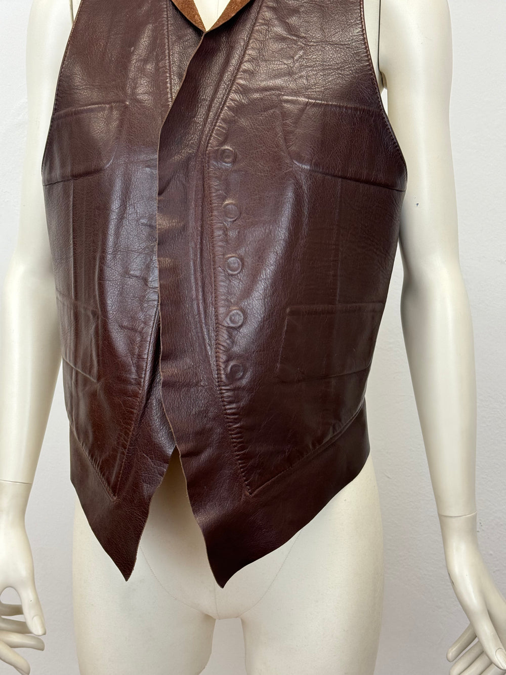 A/W2001 Maison Margiela compressed leather vest