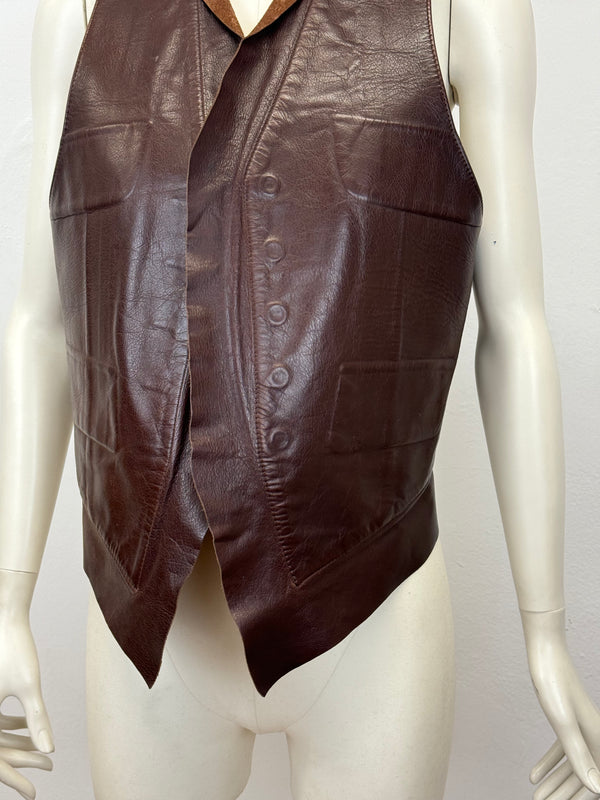 A/W2001 Maison Margiela compressed leather vest