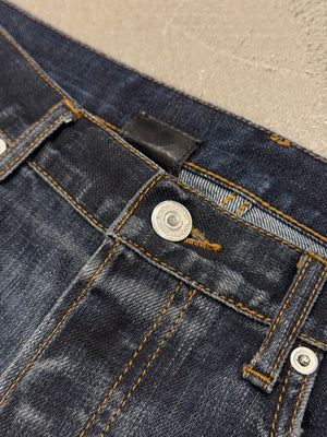 2000s Dior by Hedi Slimane faded jeans