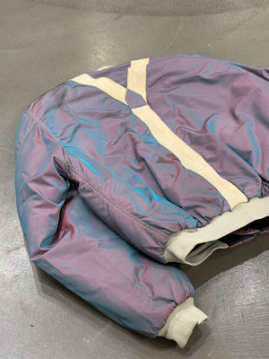 A/W1993 Emporio Armani iridescent oversized bomber jacket