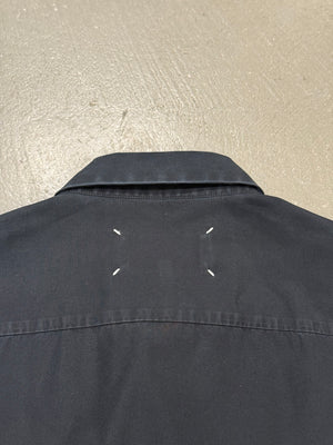 2016 Maison Margiela studded foldover shirt