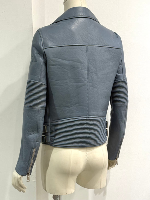 A/W2014 Gucci biker leather jacket