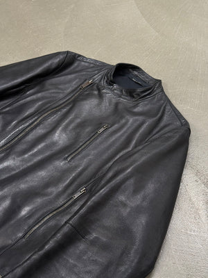 2000s Gucci by Tom Ford leather biker jacket