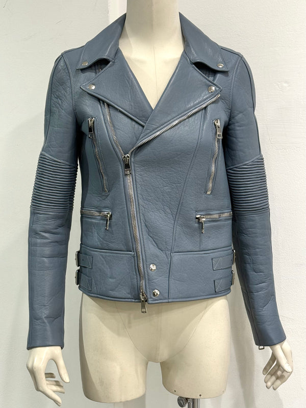 A/W2014 Gucci biker leather jacket