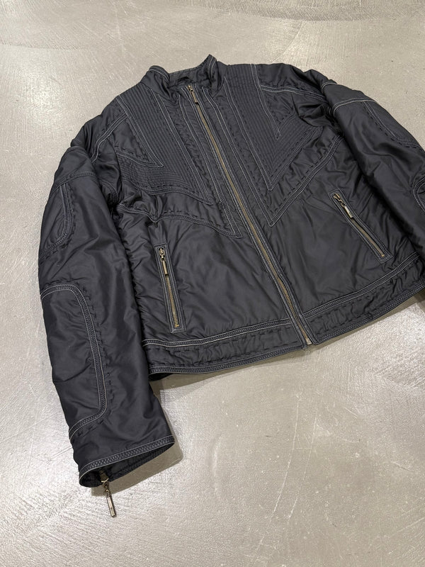 A/W 2007 Cavalli paneled puffer jacket