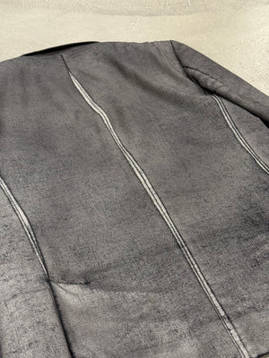 A/W2005 Maison Margiela painted cracked blazer