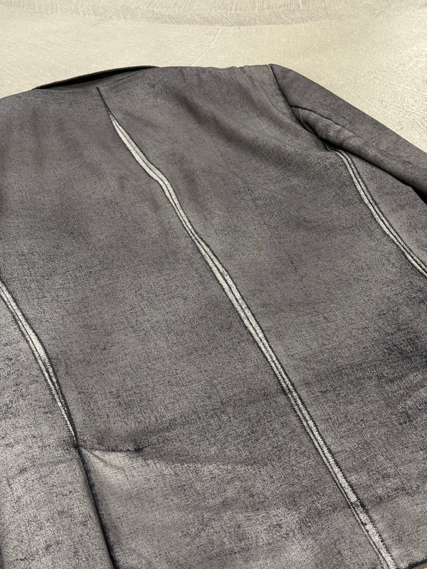 A/W2005 Maison Margiela painted cracked blazer