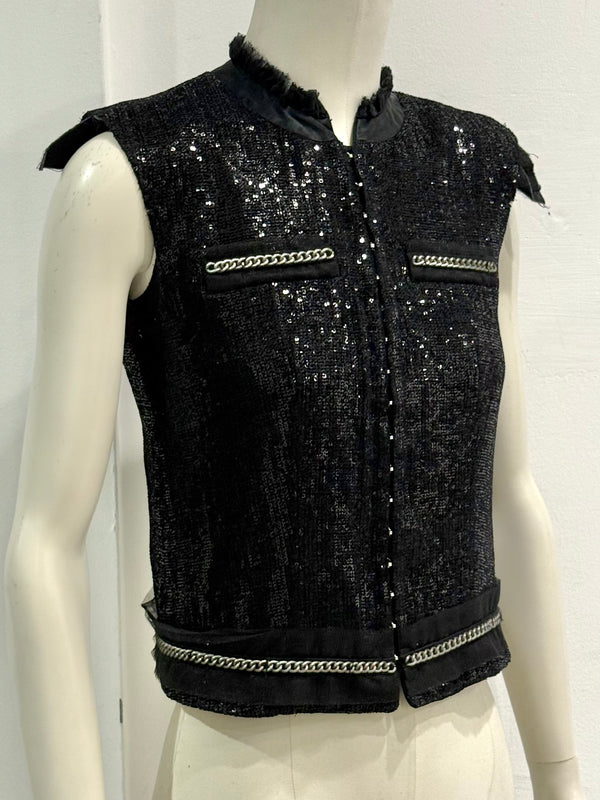 2000s Plein Sud embellished vest with chains