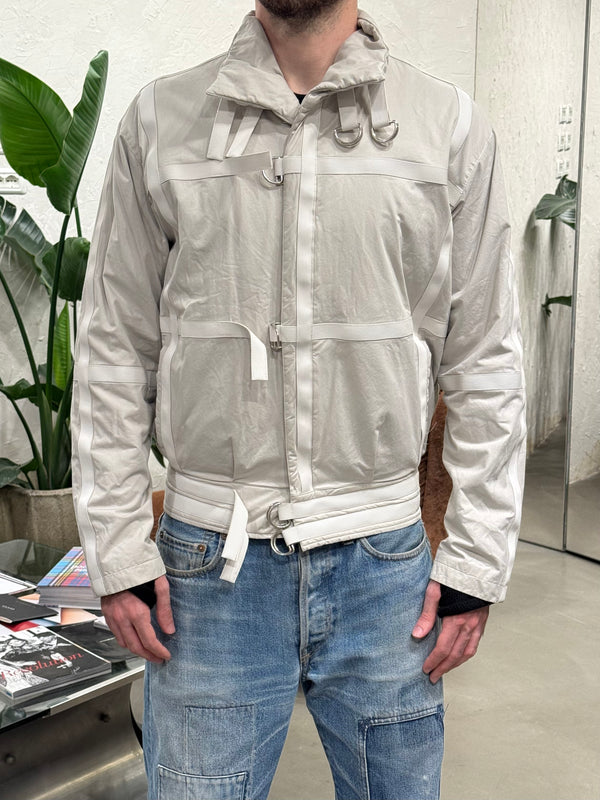 A/W 2002-2003 Raf Simons rubberized bondage jacket