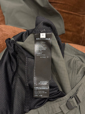 2023 Balenciaga oakley logo transformable cargo pants