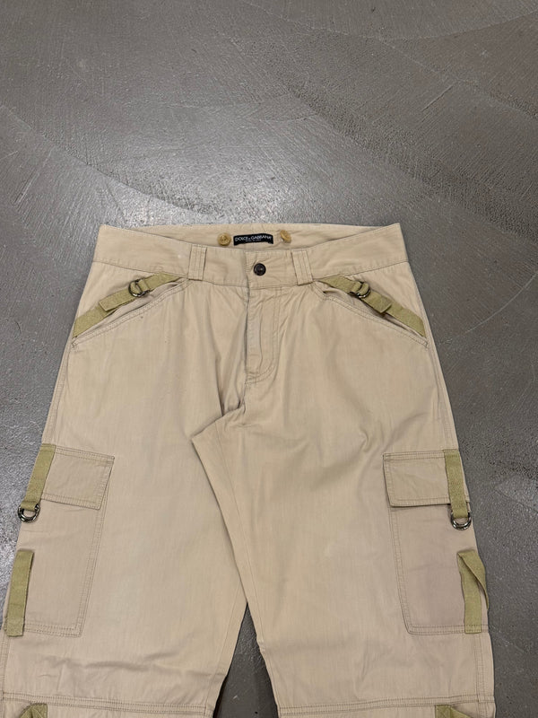 S/S2004 Dolce & Gabbana bondage cargo pants