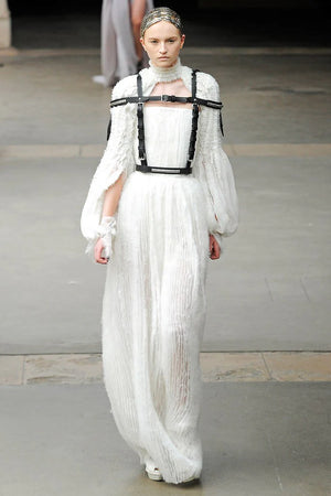 A/W2011 Alexander McQueen bondage leather studded harness