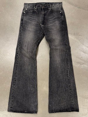 A/W2022 Balenciaga Sample Lost Tape flared jeans