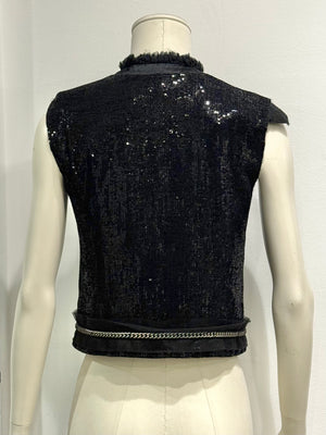 2000s Plein Sud embellished vest with chains