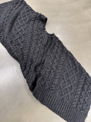 A/W 2012 Maison Margiela tornado knit dress