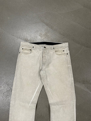 2000s Rick Owens heavy moleskin jeans