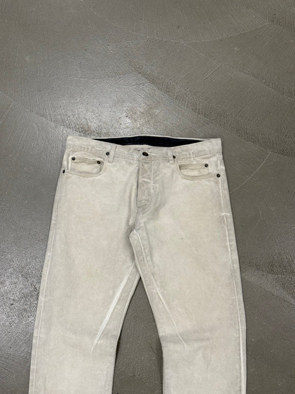2000s Rick Owens heavy moleskin jeans