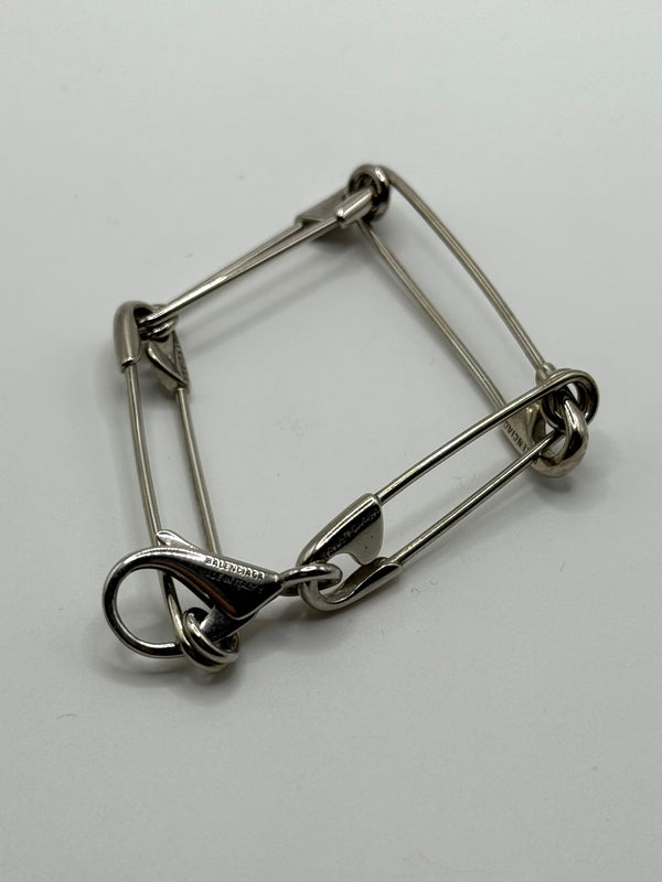 2020s Balenciaga by Demna safety pin bracelet