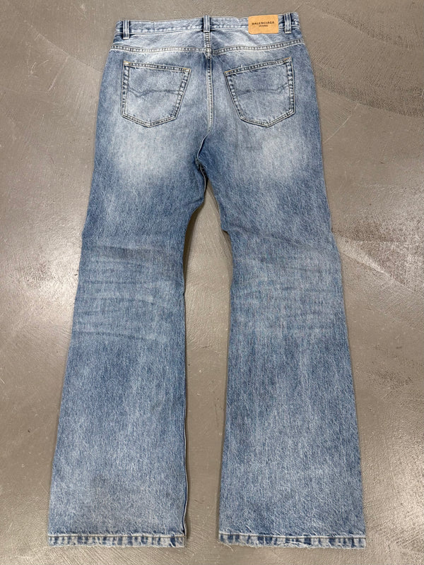 A/W2022 Balenciaga Lost Tape flared jeans