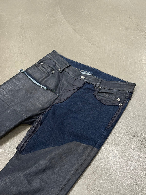 S/S2019 Rick Owens "Babel" Tyrone coated jeans